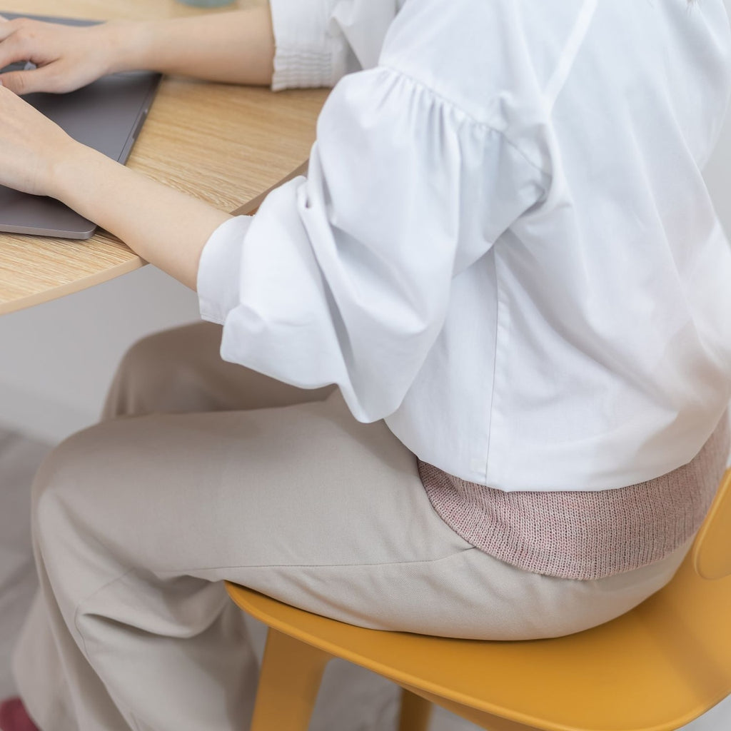 New Arrival | Charcoal Fiber & Organic Cotton Waist Warmer | Natural Heat Retention | Made in Japan