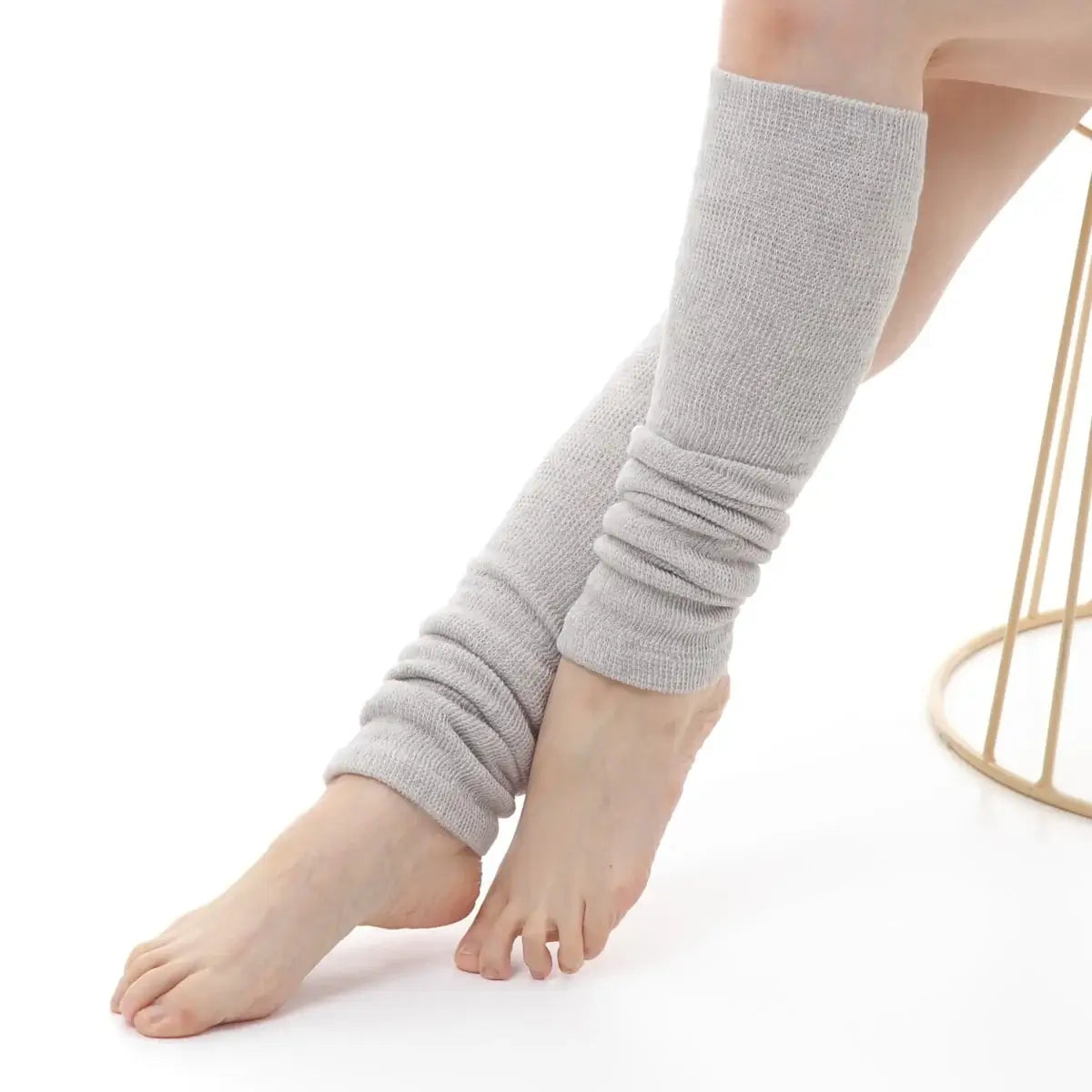 Quiet Comfort Leg Warmers | 
Soft Hemp Blend from Japan
